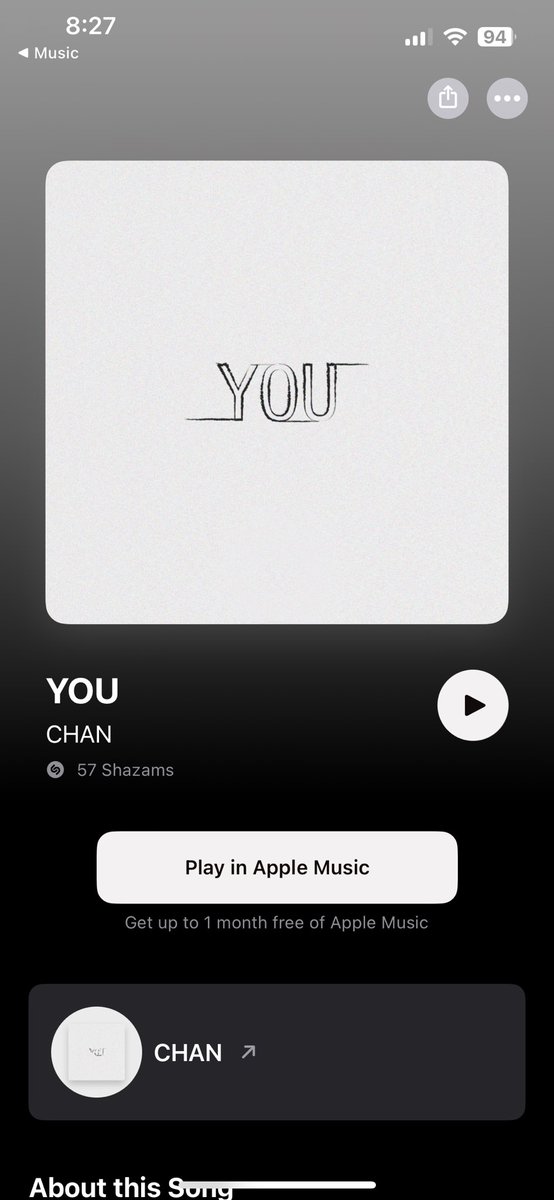 done 💪🏻 YOU BY CHAN OUT NOW #Chanwoo_1st_Single #CHAN_ONLY_YOU @iKONIC_143 @iKON_chan_w000