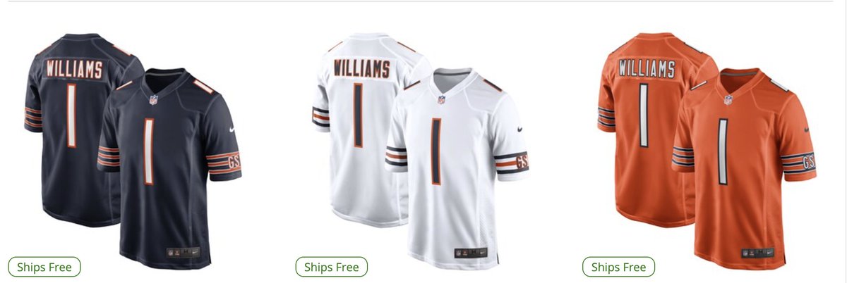 #Bears fans. Get your Caleb Williams jersey now!!! Free shipping: SHOP NOW: fanatics.93n6tx.net/XYBb0X