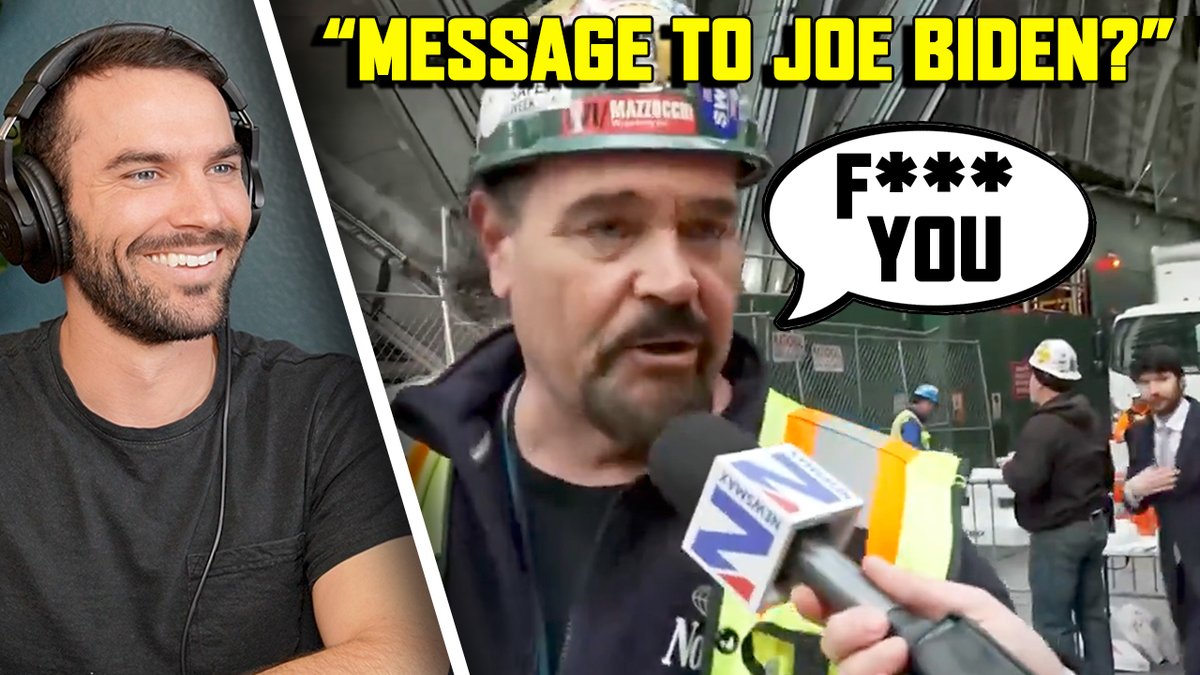 NYC Union Workers Are FED UP With Joe Biden, Chant 'USA' As Trump Visits youtu.be/0mkadN05ZDE?si…