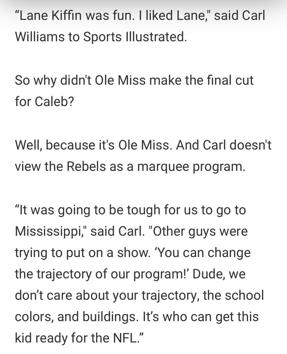 That time Caleb Williams’ dad bodied Ole Miss