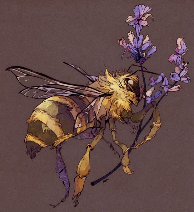 「purple flower wings」 illustration images(Latest)