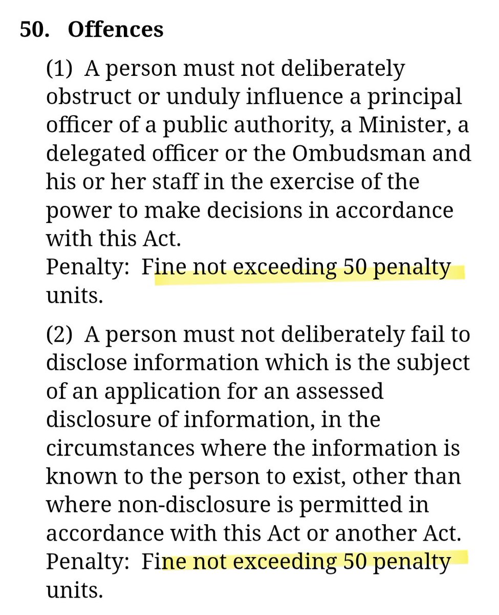 And it's not just discrimination. I submitted a Right to Information requested when my booking of Hobart Town Hall was blocked. Eventually, a handful of 'safe' emails were reluctantly handed over. Sure enough....  information was withheld that was far from 'safe'.