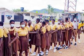 The brown and yellow uniform for public basic schools is fine considering  the very dusty environment of these schools. Pupils will come home with dirty white shirts. Let's stop this. Colonial mentality. 

CitiCBS / Brown&Yellow / Ghana / PerfectMatch / UPSA