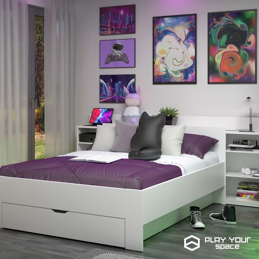 Room with Alien vibes in here 🛸💜
Credit : py space
 #gamingroom #GamingSetups #GamingRoomGoals #GamingRoomInspo #GamingInteriors #roomstyle #roomdecor #roomdesign #3dDesign #TheBachelor #HomeInteriors #Fallout4 #jjk258 PlayStation Plus TTYD PS Plus FighterZ Blizzard DBFZ