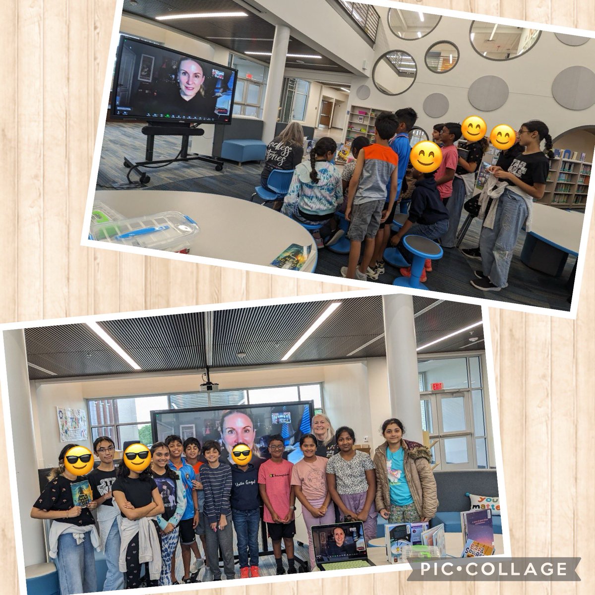 After immersing themselves in the enchanting realm of #NewDragonCity these avid readers were treated to a visit with @marimancusi. Thank you for imparting insights and experiences in the art of storytelling. @CRECoyotes @CISDlib