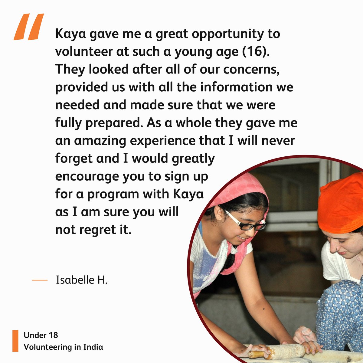 Volunteer or intern in India for a vibrant, life-changing experience. Hear from a past under-18 volunteer who highly recommends saying yes to a Kaya program. hubs.la/Q02v6c2w0