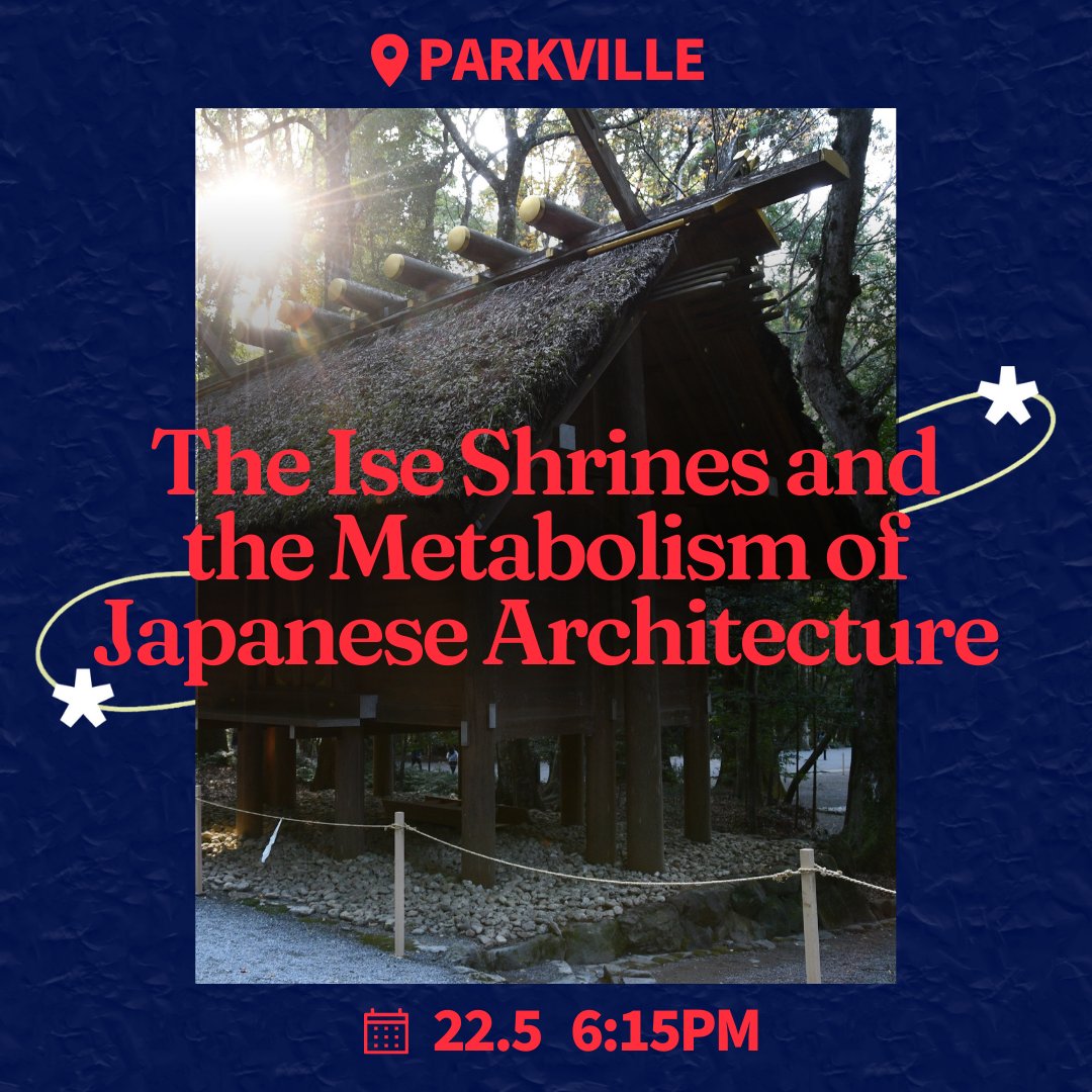 Japan's Ise Shrines are famous for being continuously rebuilt every 20 years for over 1000 years. Join Professor Yukio Lippit for this discussion about what this constant renewal says about the nature of architectural process → unimelb.me/449JWBD