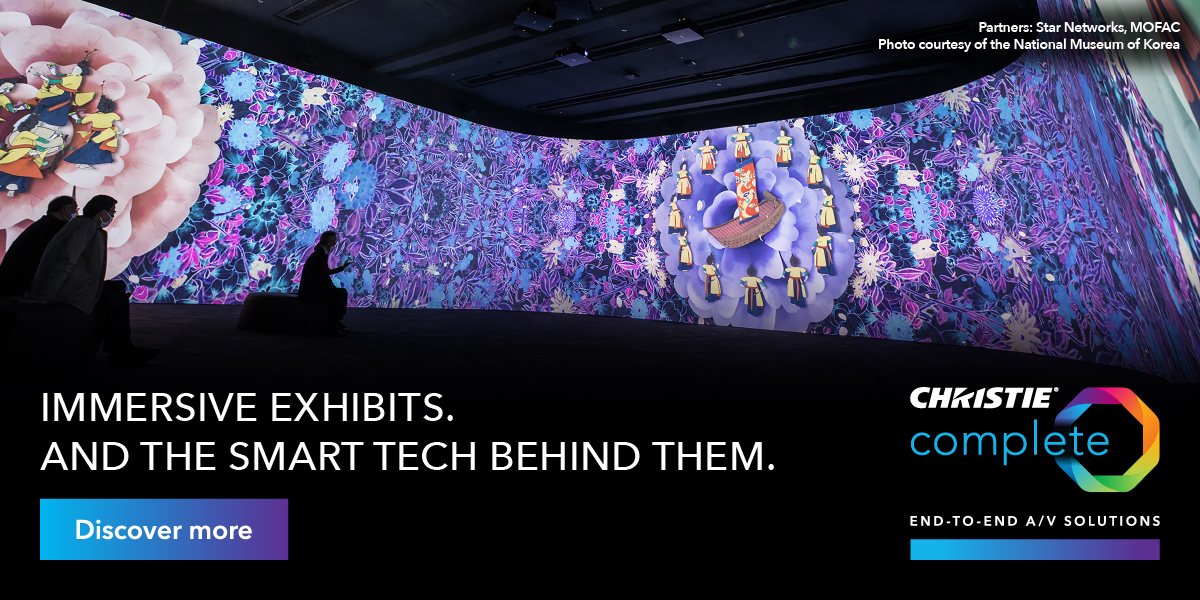 The illusion. The discovery. The experience. And behind it all is smart technology. Looking to ignite imaginations and immerse your visitors? Then you need an AV solution that performs. Discover our complete solutions: bit.ly/completeAV-TW