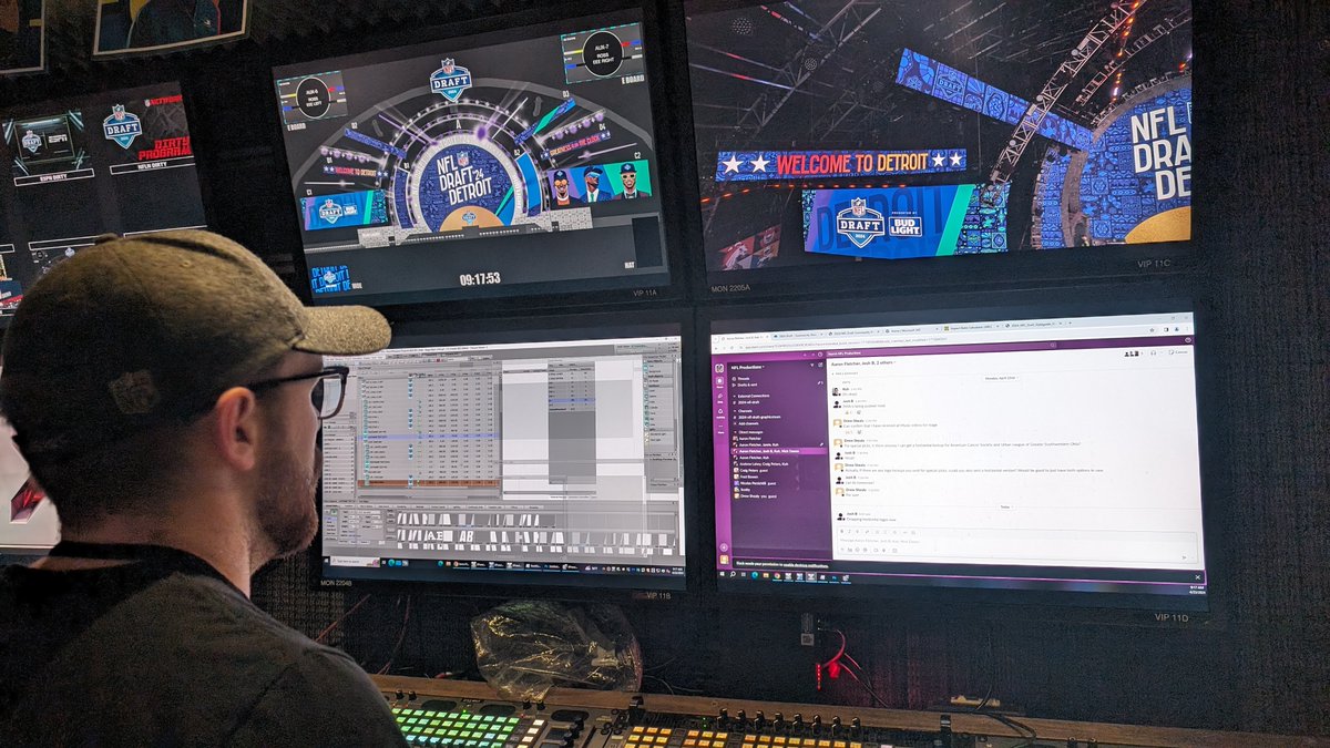 @VanWagner ⚡️ Custom DashBoards/Ultritouch Panels are used for LED triggers and lighting cues. And more. With Ross, you’re always your audience’s first-round draft pick. ☝️ Stay tuned for more behind the scenes. #SportsProduction #VideoProduction #LiveProduction #LiveEntertainment
