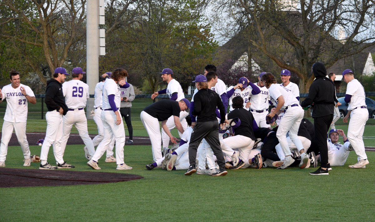 BB | With today's sweep over Goshen, combined with some help from around the Crossroads League, your Trojans are the CL Regular Season Champions! | <a href="/taylorbaseball/">taylorbaseball</a> #TaylorBB <a href="/NAIABall/">NAIA Ball</a>