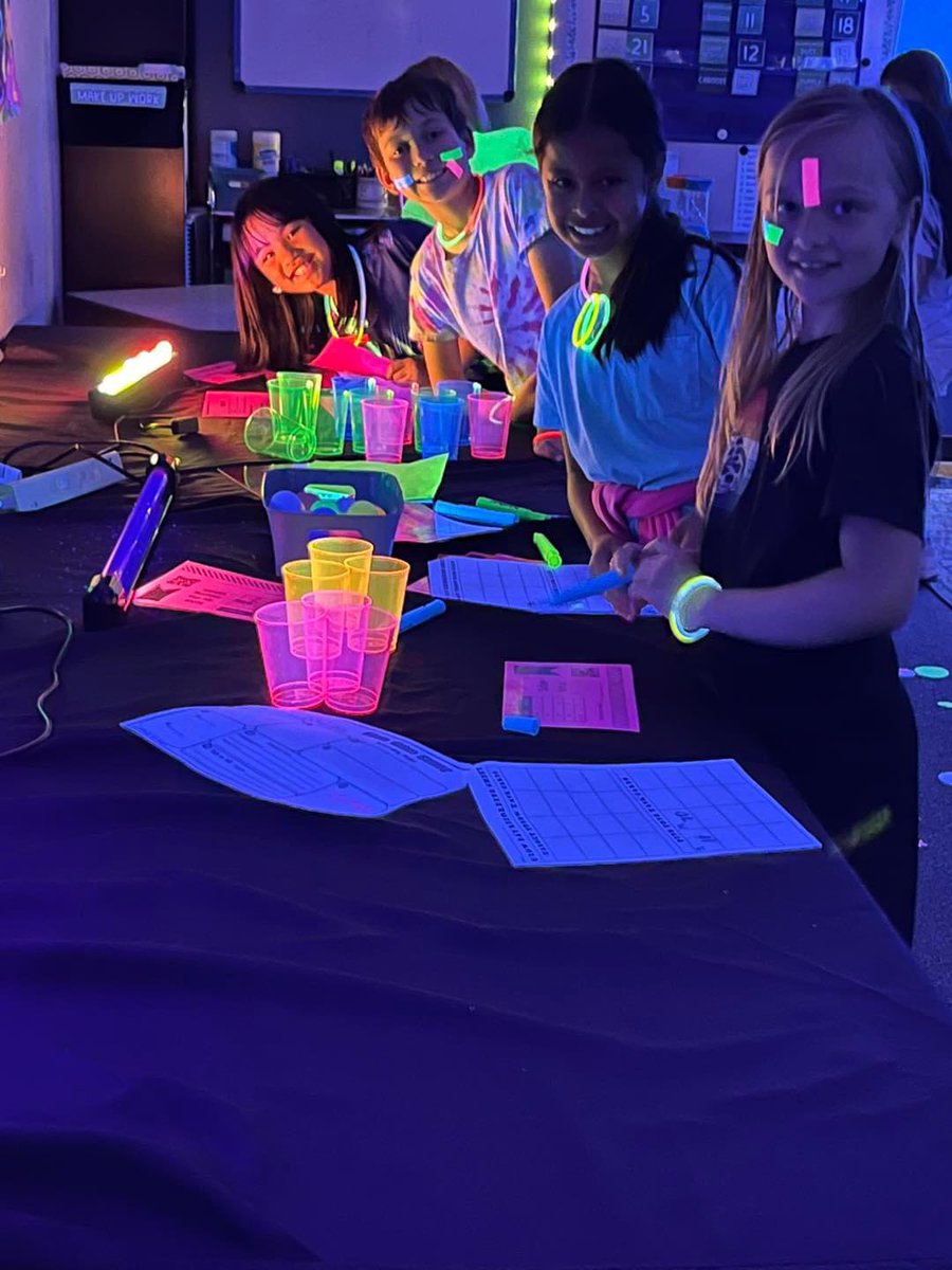 GLOW DAY: MATH STAAR REVIEW in 3rd GRADE!