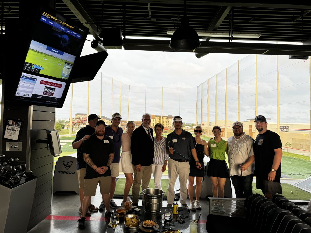 Thank you Congressman @TXRandy14 for visiting with Gulf Coast YR at the Galveston County GOP’s Top Golf Fundraiser. We look forward to supporting you in the upcoming general election!
