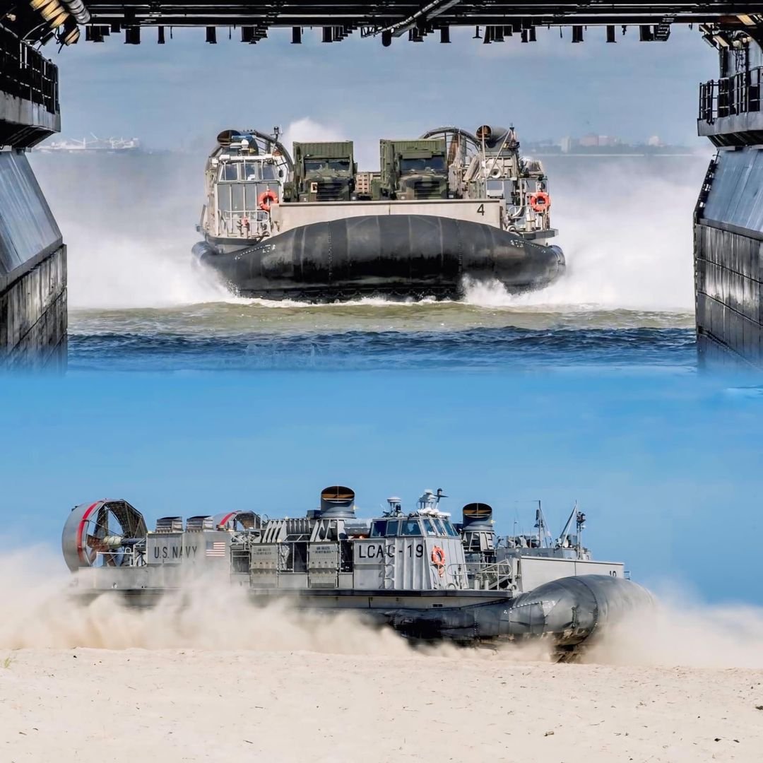 Landing Craft Air Cushion, LCAC-19 Reporting for Duty!