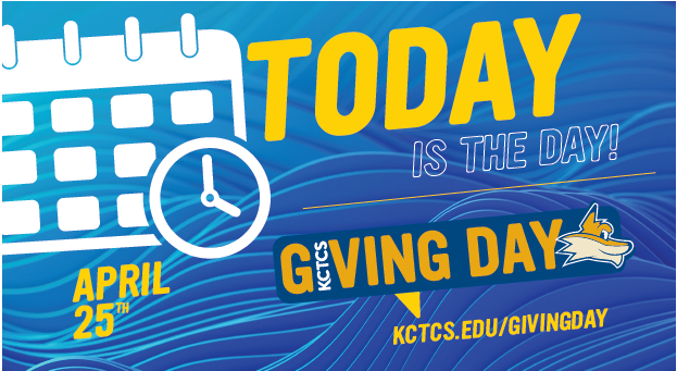 KCTCS Giving Day is coming to a close but there is still time to support students. @MCTC_tweets is 8 donations away from 50 which will unlock a $10,000 matching gift for MCTC's Gowns for Grads Fund - gifts of any size count! Will you help? kctcs.co/giving-day