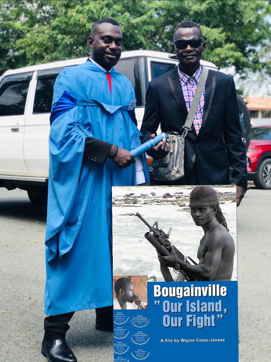 We defended #Bougainville with Arms 20 years ago, now we are ready to defend Bougainville with Knowledge.