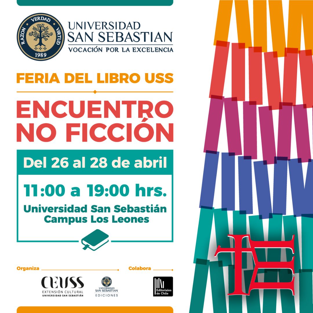 Mañana estaremos en la Feria del libro USS, el Encuentro de no Ficción! Si eres parte de la USS tienes un 20% de descuento! Nos vemos ahí! 😉