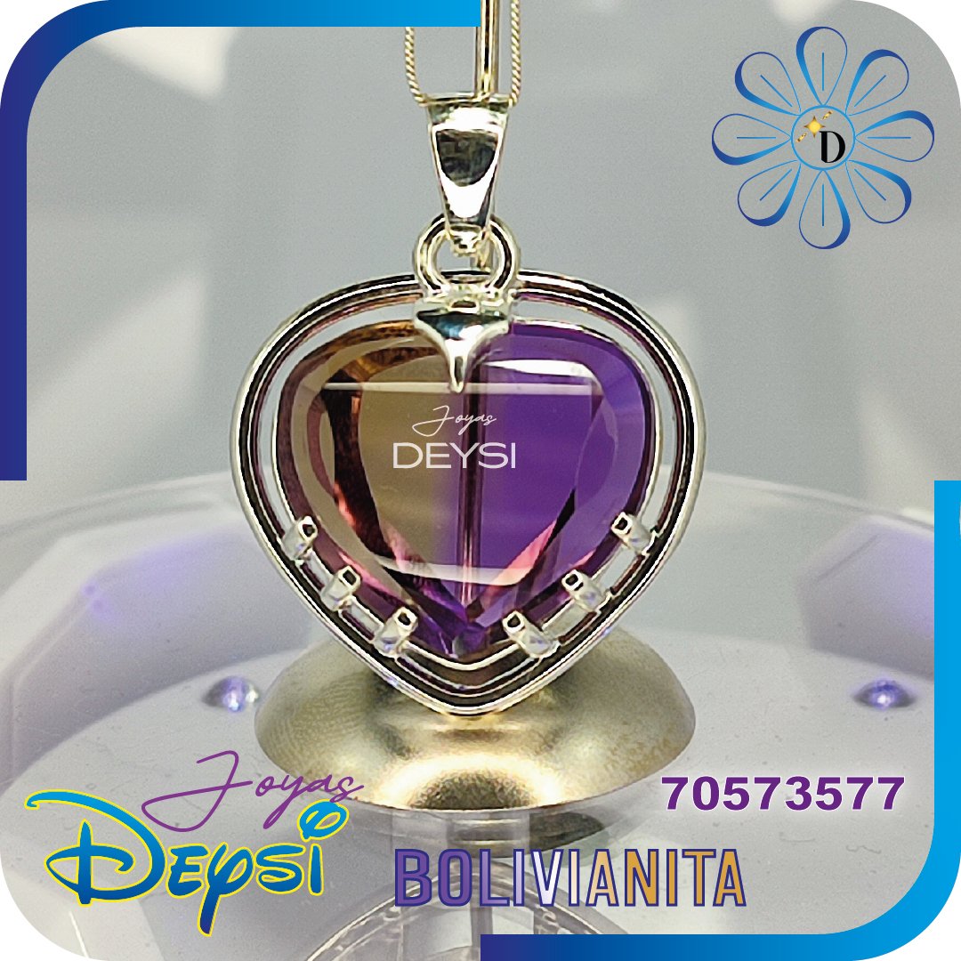 Dije con forma de corazón de bolivianita 4. Para esa persona especial #dijesdeplata #dijes #dijesdecorazon #joyas #joyasenplata #joyasenplata950 #piedraBolivianita #Bolivianita #joyasartesanales #Bolivia #LaPaz #accesoriosdemoda #moda2024