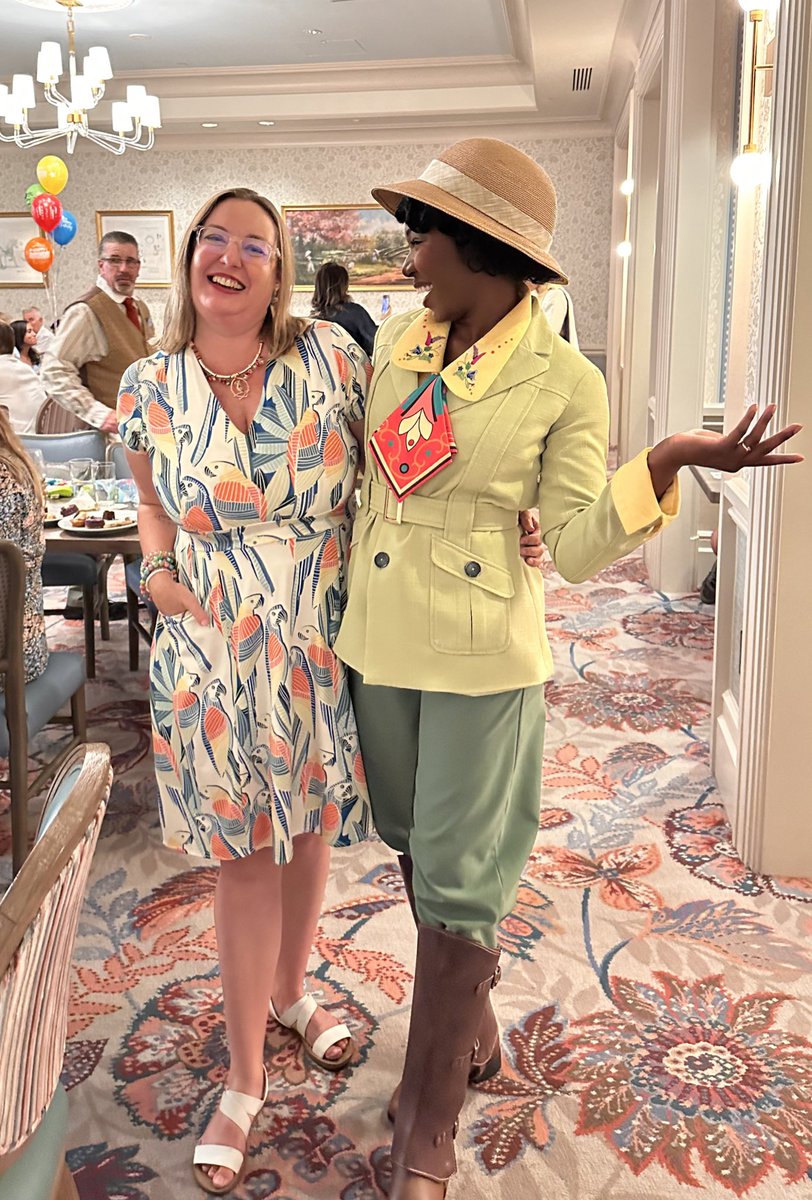 Enjoyed a lovely visit the newly reopened 1900 Park Fare buffet at @WaltDisneyWorld Grand Floridian.

One of the best character dining experiences - with delicious food and magical character appearances.

Aladdin, Mirabel, Cinderella, and Tiana!

 #hosted #DisneyEats #DisneyParks