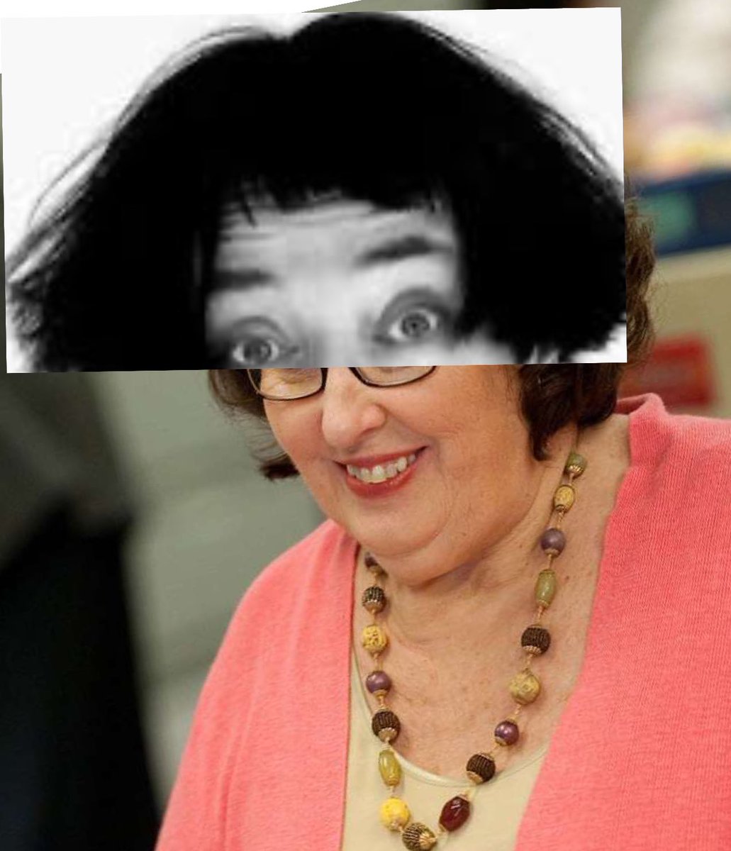 Thinking of getting a job in graphic design. Really feel good about my photo shopping skills. 

I present to you- Emo Phyllis.