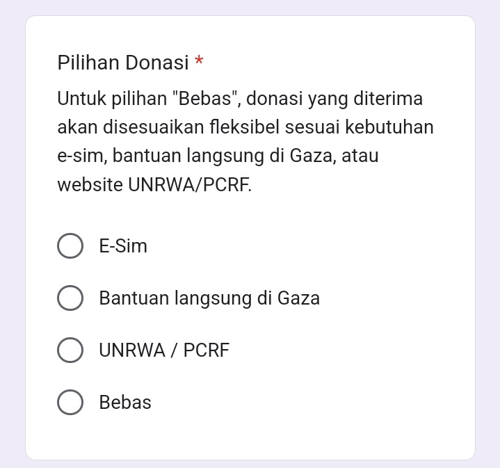 Mumpung jumat berkah, yukk kita donasi untuk Palestina! Kalian bisa pilih penyaluran untuk e-sim, bantuan langsung di Gaza, website UNRWA/PCRF, atau bebas.

Any amount is really appreciated ❤️

#ConnectingGaza
#ARMY4PALESTINE