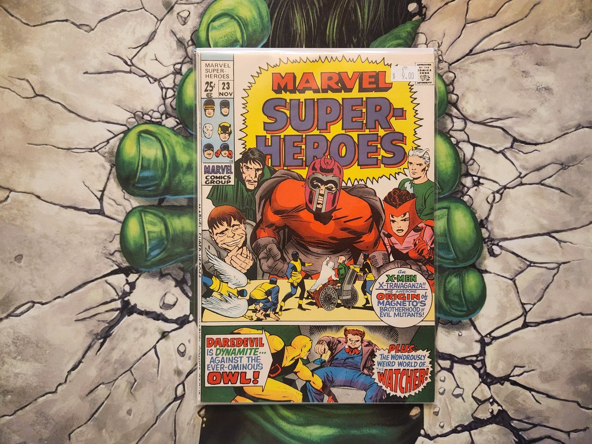 Apollokid3000's tweet photo. World's Greatest Comics!!! In Columbus, Ohio. Marvel Super-Heroes #23 & #25. I want the whole run.
#GetItInOhio
#LocalComicBookShop https://t.co/IlExEOkhD5