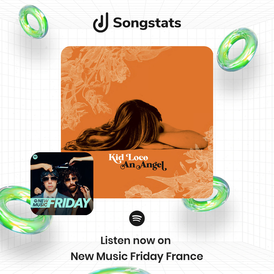 @lisalilund Aww yeah!! 'An Angel' was added to the editorial playlist 'New Music Friday France' with over 347K Followers on Spotify! See all your stats on the Songstats App.