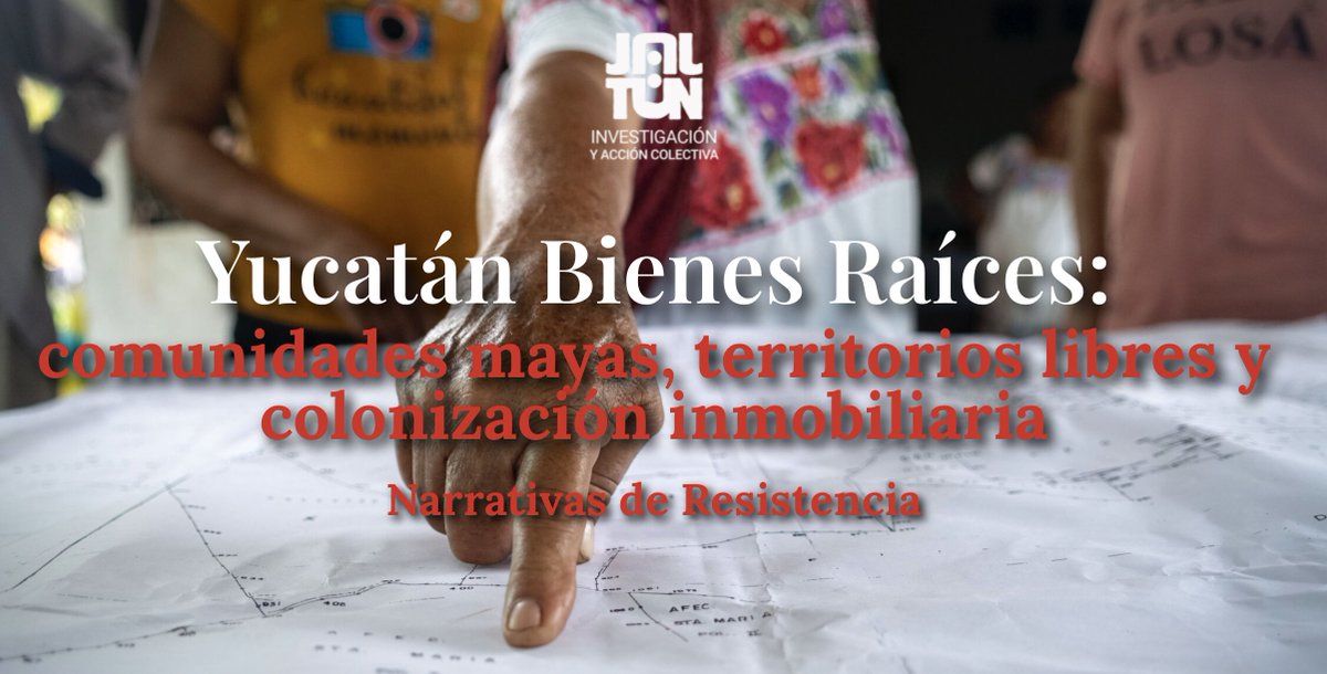 Yucatán Bienes Raíces: comunidades mayas, territorios libres y colonización. Una producción de: 'Jaltum Investigación y acción colectiva' Ver documental en Youtube: youtu.be/vpD3YyxpVS4?si… Ver articulo: jaltun.mx/colonizacion-i…