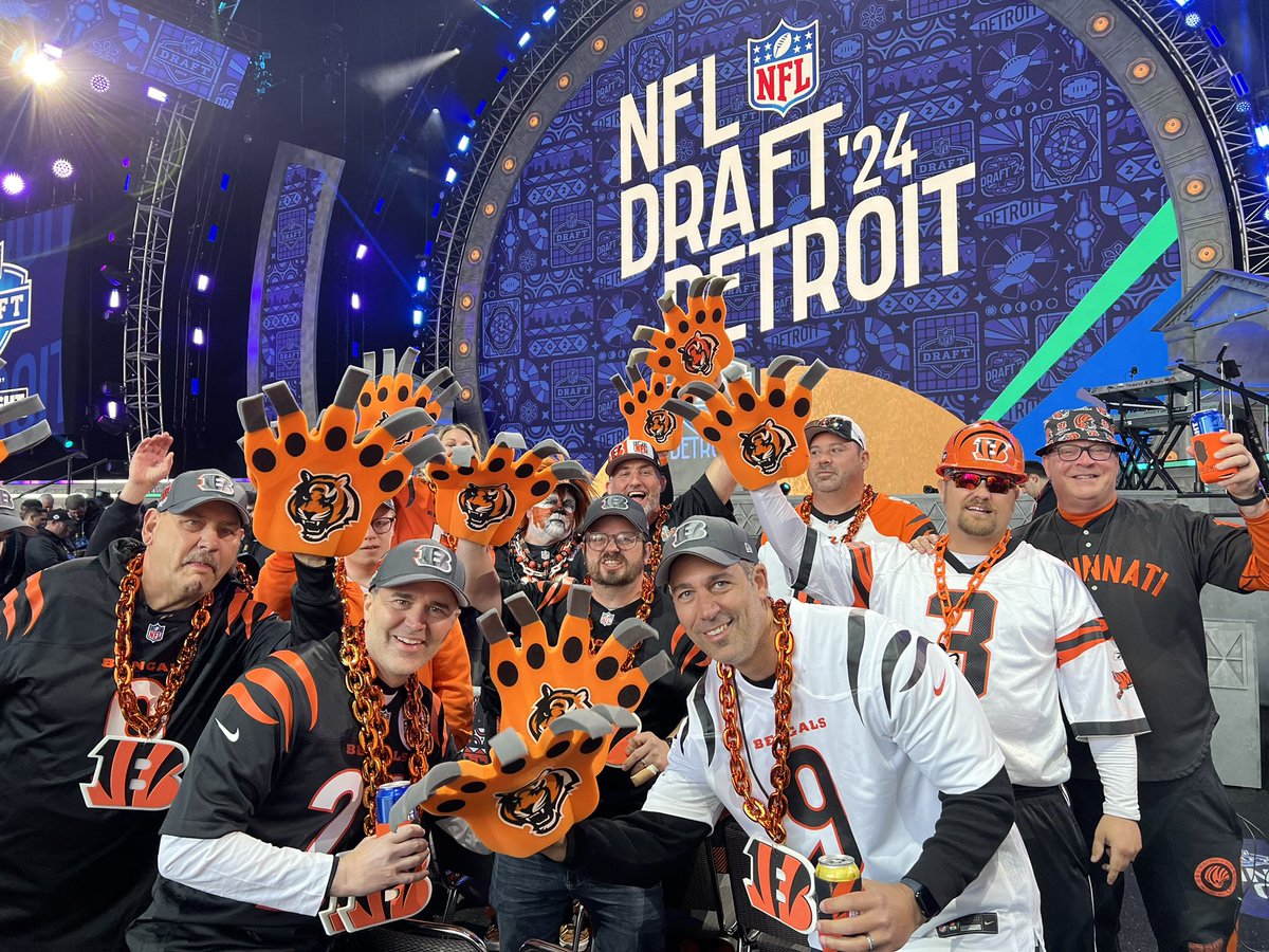 WhoDey! #Bengals #TonyDaTiger #FanOfFans #2023FOTY #NFLDraft2024 #NFLDRAFT @Bengals