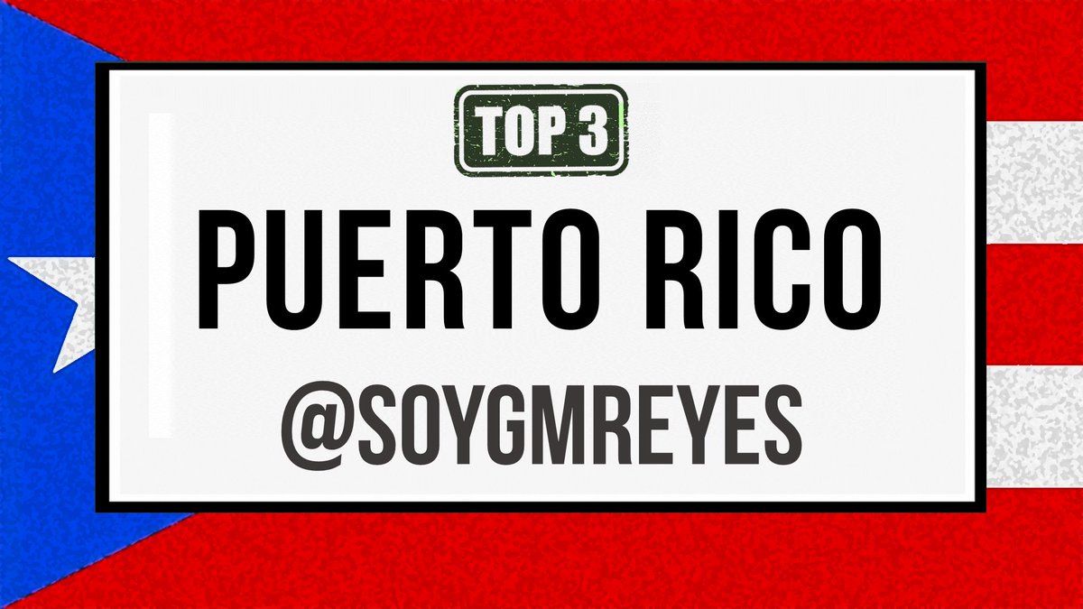 MDS_ORG's tweet photo. Bienvenid@ al Top 3…

🇵🇷 PUERTO RICO 🇵🇷

¡Felicidades, @SoyGMReyes! https://t.co/7f6rNuLVgS
