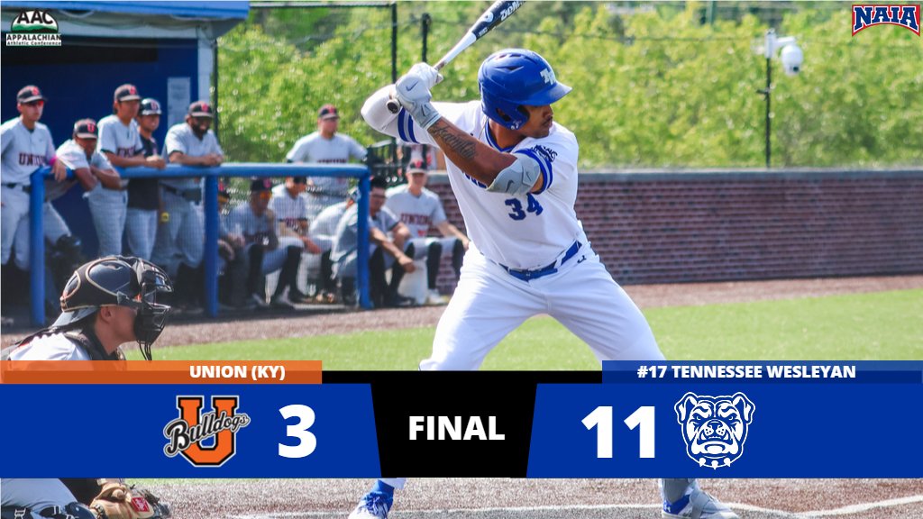 #17 @TWU_Baseball began their @AACsports series against Union with a 1⃣1⃣-3⃣ win. Corbin Shaw (2 RBIs) hit a two-run home run while Braxton Turner and Cayle Webster also had two RBIs. Sam Rochard got the pitching win, striking out seven batters. @DPASports