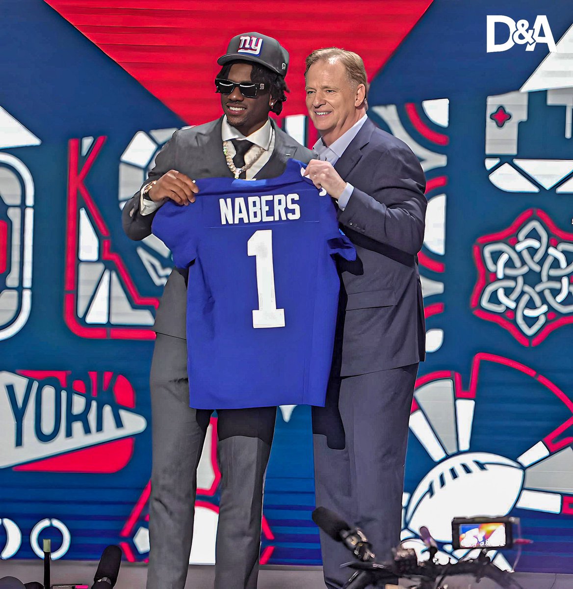 The NY Giants have found a true #1 WR. Malik Nabers is going to the G-Men!! #NFLDraft