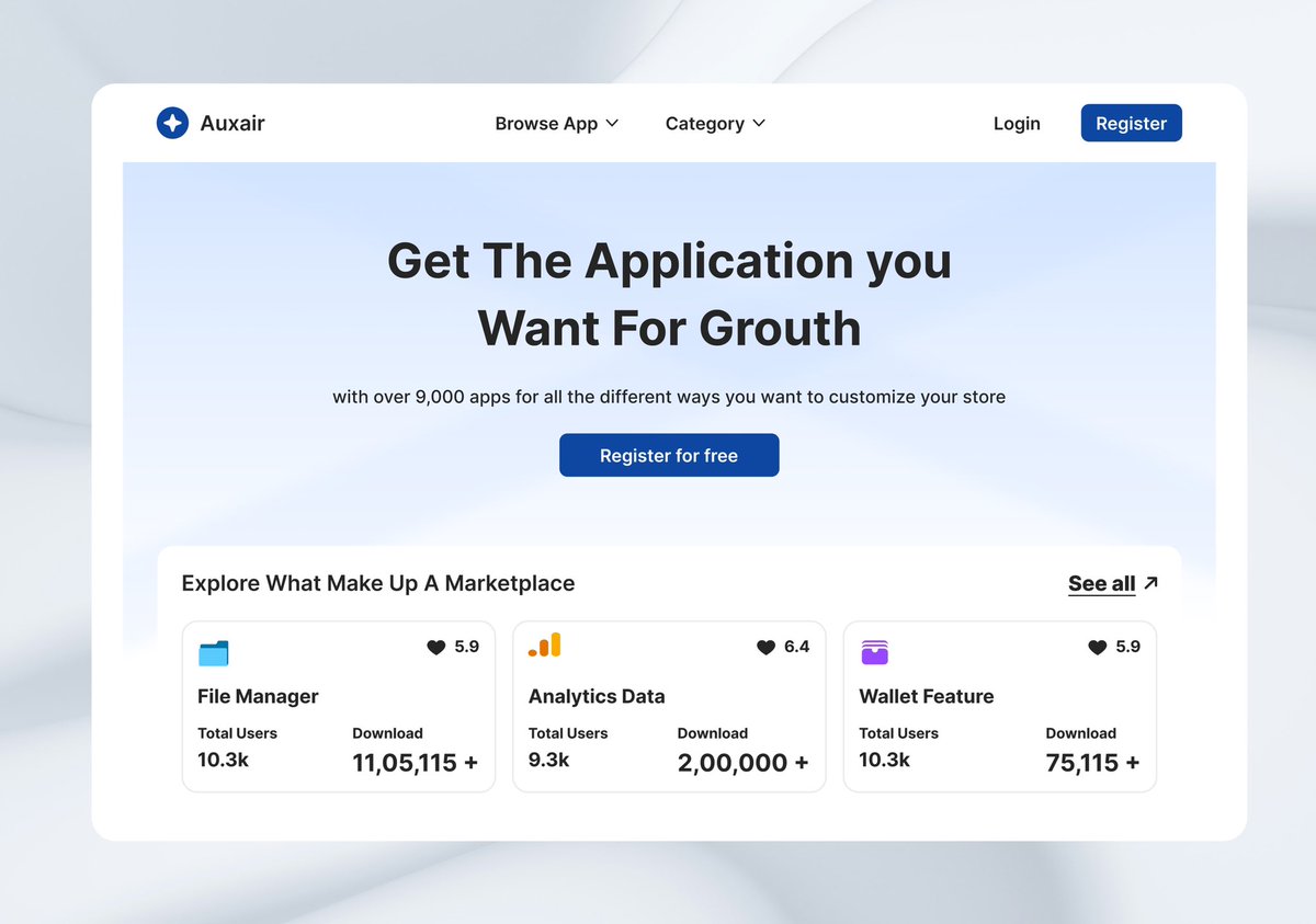 jerryiyoha01's tweet image. Hi everyone *y happy to share this landing
page exploration with vou.Let me know our thoughts on this..
#webapplication, #webapps, #webappdesign,
#webappdevelopment,
#webdevelopment, #webdesign, #webdesignagency,
#webdesigncompany, #webdesignagency, #landingpage,
#websitedesign,