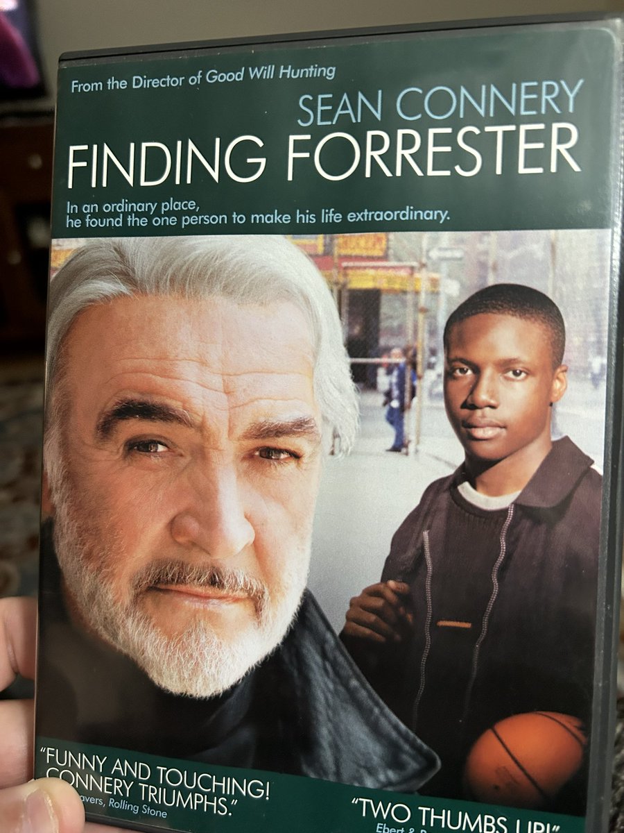 DarrenDebari's tweet photo. Gus Van Sant’s Finding Forrester is a wonderful gem of a movie. Sean Connery’s penultimate movie boasts one of his best performances. Rob Brown is fantastic as is the supporting cast. Heart filled and intelligent.
#FindingForrester #SeanConnery #RobBrown #FMurrayAbraham https://t.co/Sy4xQJKpjh