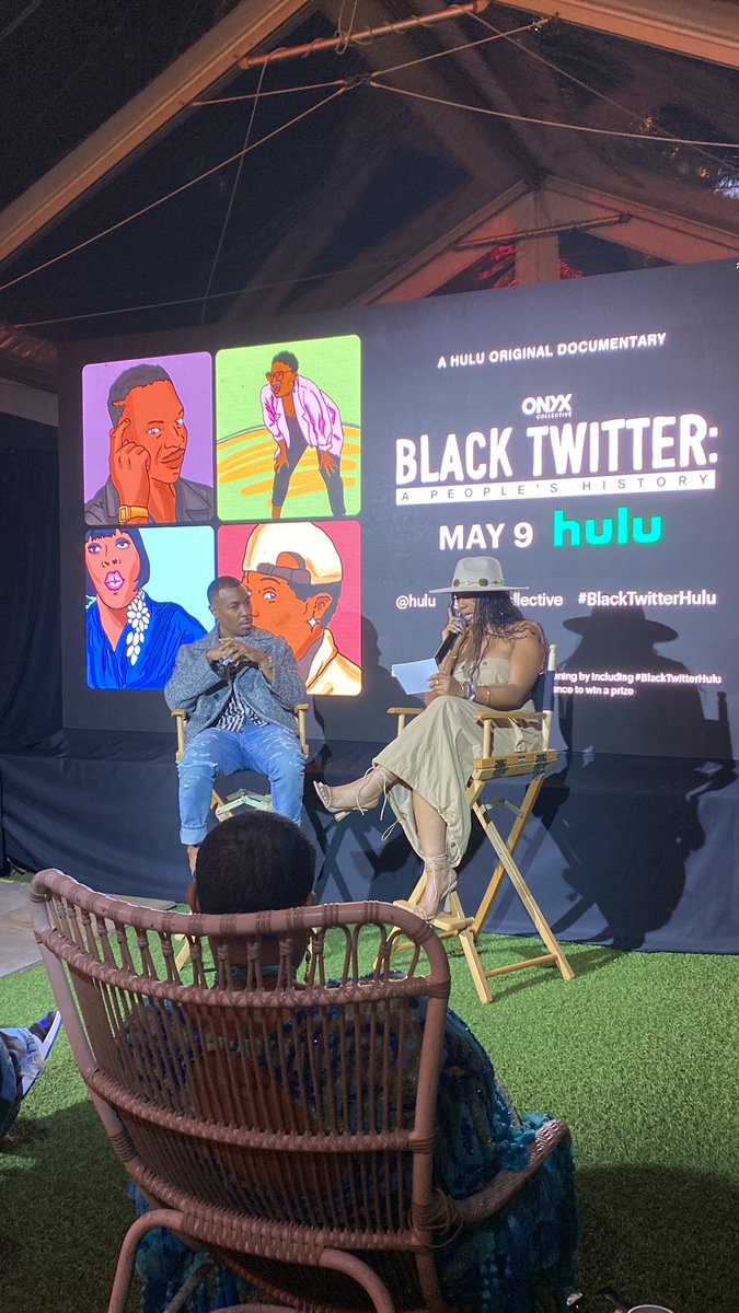 #blacktwitterhulu this documentary is a must see. I haven’t laughed so hard in a long time. So informative 5 Stars!!!