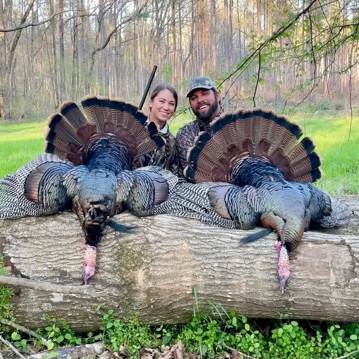 Congratulations to Emily Gale and Trey Claus on their opening morning gobblers taken in Morgan County!