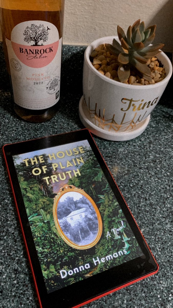 I want to start reading more so I joined  <a href="/BookOfCinz/">Caribbean Girl Experiencing The World</a> book club 📚 let’s see if I can finish April’s Book before book club meeting on Tuesday 🤞🏾 
#TheHouseofPlainTruth #currentlyreading