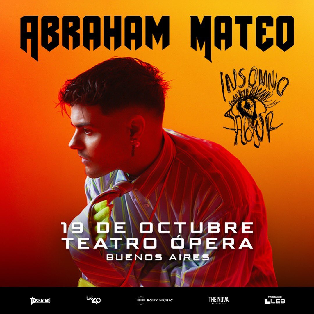 No puedo estar más feliz, necesito que sea octubre ya 🥺 @AbrahamMateo