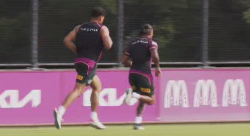 Looks like injured Broncos Ezra Mam and Selwyn Cobbo could miss next week's Rooster's clash as well. Kevin Walters says both are 'pretty sore today... really doubtful for next week.' #NRL @10NewsFirstQLD