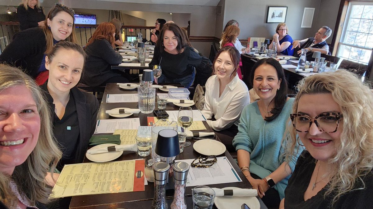 Such a great time at the @WhitbyChamber #LunchWithLorna event at Corrado’s Restaurant, where iHR’s Chantal Williamson presented. Thanks to all for the great questions and engagement! #WCCproud