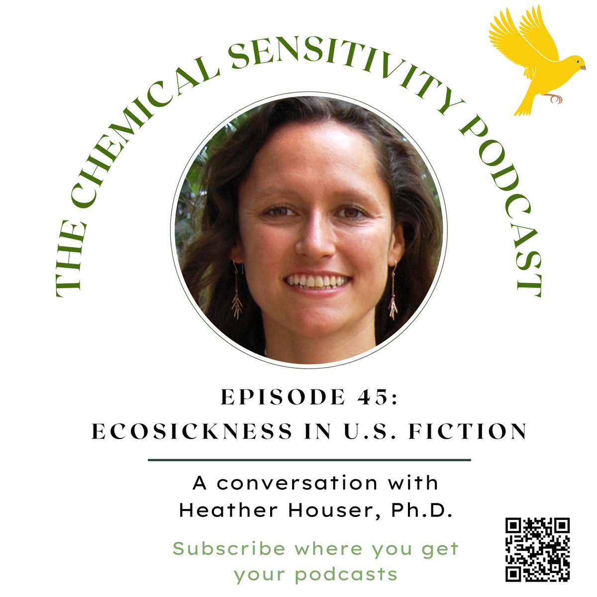 Episode 45 of The Chemical Sensitivity Podcast is available now!  chemicalsensitivitypodcast.org

I’m speaking with @HouserHeather,  professor of English at the University of Texas at Austin and the author of the 2014 book, “Ecosickness in Contemporary U.S. Fiction.”

#MCS #TILT #CI