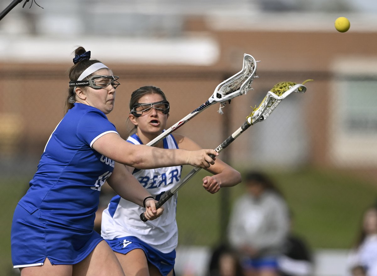 Cocalico scores early and often as they walk away with a 14-10 win over Elizabethtown in L-L League section 2 girls lax Thursday in Etown @LancasterSports @LancasterOnline @CocalicoLax @CocalicoSports @EASDAthletics 📷 Gallery lanc.news/3QlHimm