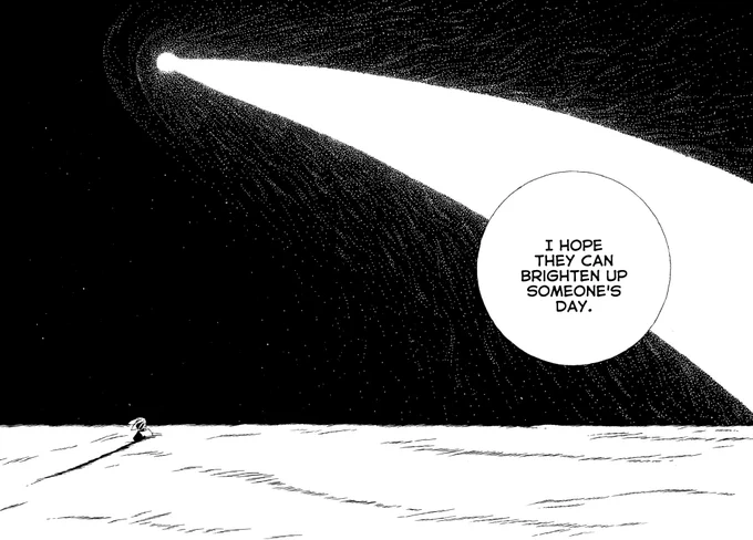 cant say i 100% understood houseki no kuni (lol) but i am feeling very bittersweet about the ending. what a ride. thank you ichikawa-sensei and i hope you have a good long rest after writing such an amazing series ❤️ 