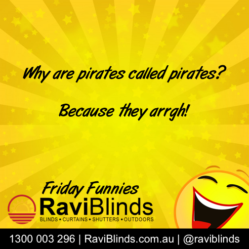 #raviblinds #FridayFunnies #Jokes #LOL #Humour #LaughOutLoud #JokeofTheDay