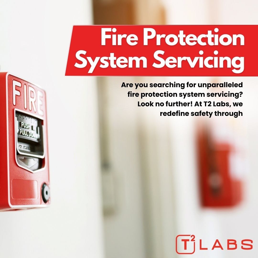 Are you searching for unparalleled fire protection system servicing? Look no further! At T2 Labs, we redefine safety through. 🔥🛠️

Visit our website for more detail:
t2labs.com.au

#FireProtection #FireSafety #FireSprinkler #FireAlarm #FireExtinguisr
