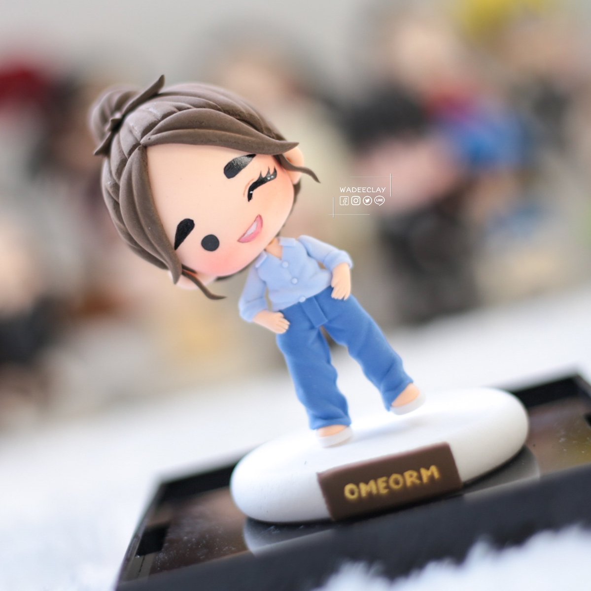 OMEORM 

#ดินปั้น #ดินปั้นเกาหลี #ดินเกาหลี #ดินโพลิเมอร์ #ดินไทย #polymerclay #airdryclay #ตุ๊กตาดินปั้น #ของขวัญรับปริญญา #ของขวัญวันครบรอบ #ของขวัญวันแต่งงาน  #ของขวัญวันเกิด #พวงกุญแจ #ของขวัญ #birthdaygift #anniversary #omeorm