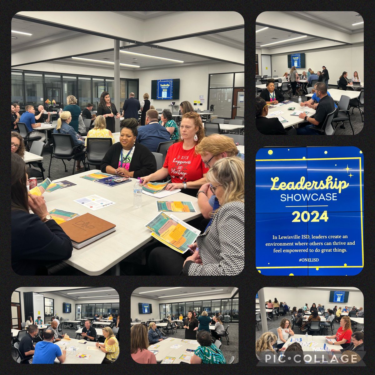 Leaders from across the district showcased their action research projects that highlighted various strategies that positively impacted Ss, Tt, &amp; their communities.  I’m so proud of the work they did &amp; their dedication to growing.  #LISDproud #LISDlearns