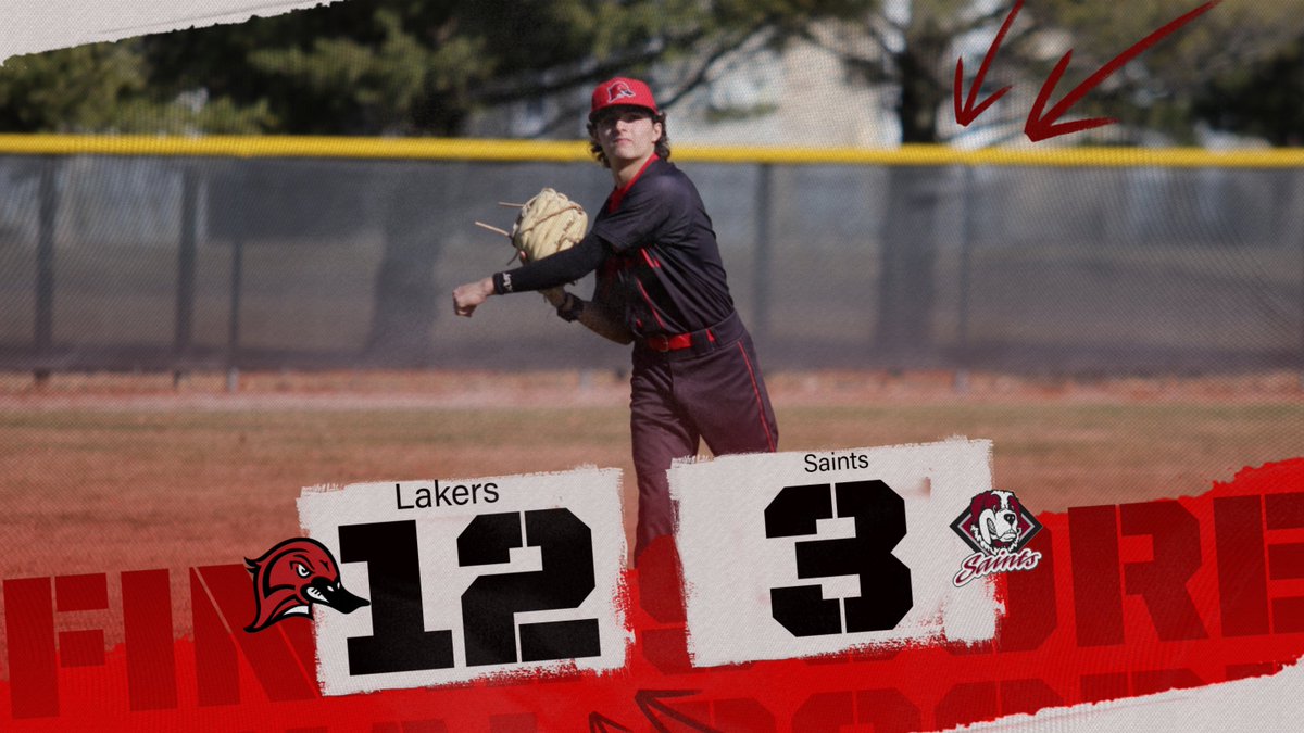 Lake Land Baseball (@llc_baseball) on Twitter photo Lakers take game 1 of the series over the Saints of Shawnee by a score of 12-3.
Dugout Glub Gamer of Day!
<a href="/KannonWalker/">kannon walker</a> 8IP 8 Ks 10H 1 ER W
Standout Performers:
<a href="/KTarnoki/">Kiefer Tarnoki</a> 2-6 2 R, 2B
<a href="/IanFarrell18/">Ian Farrell</a> 4-6 3 R, 1 RBI, 2B
<a href="/Owen_Anderson2/">Owen Anderson</a> 3-5 2 R, 1 RBI
<a href="/moises_c_r/">Moises Carvajal Rosario</a> 4-6 3 RBI, 3B
Luca Lakers take game 1 of the series over the Saints of Shawnee by a score of 12-3.
Dugout Glub Gamer of Day!
<a href="/KannonWalker/">kannon walker</a> 8IP 8 Ks 10H 1 ER W
Standout Performers:
<a href="/KTarnoki/">Kiefer Tarnoki</a> 2-6 2 R, 2B
<a href="/IanFarrell18/">Ian Farrell</a> 4-6 3 R, 1 RBI, 2B
<a href="/Owen_Anderson2/">Owen Anderson</a> 3-5 2 R, 1 RBI
<a href="/moises_c_r/">Moises Carvajal Rosario</a> 4-6 3 RBI, 3B
Luca