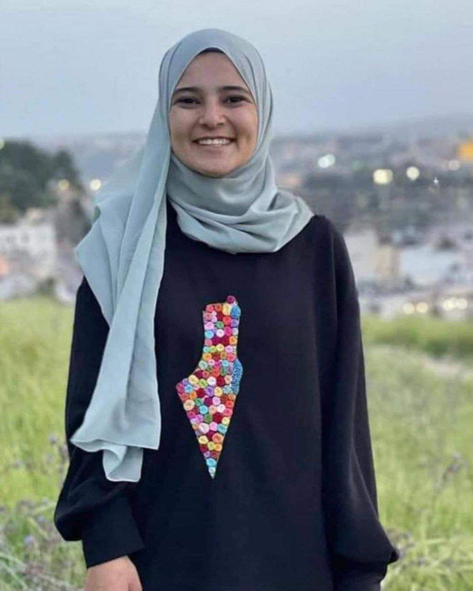 ⭕ Zionist kangaroo court transfers Palestinian young woman; Saja Maadi to administrative detention. Administrative detention means captives are held without charge or trial, without visits from family or lawyers. Orders can last up to six months and be renewed indefinitely..