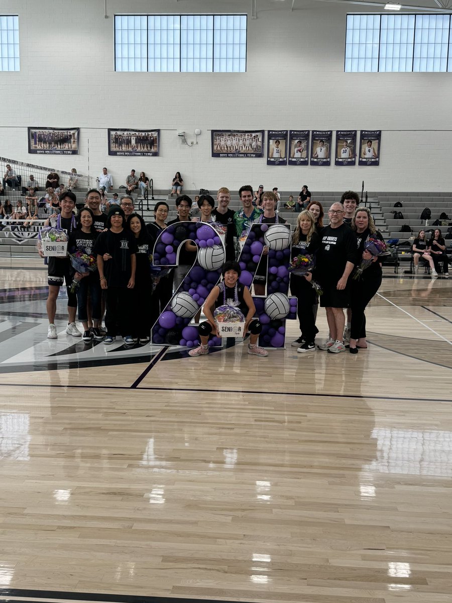 Senior Knight for Boys Volleyball. Congrats to these amazing seniors! @acpknightsvb @CUSDAthletics