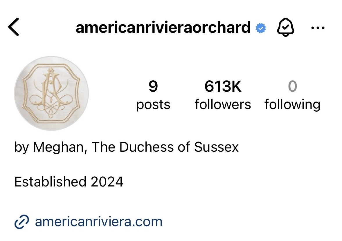 We’re jammin’ and growing, baby!!🤩🙌🏽
#AmericanRivieraOrchard 
#DuchessofSuccess 
#weloveyoumeghan